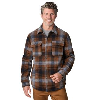 Free Country Mens Mountain Ridge Sueded Chill Out Fleece Jacket