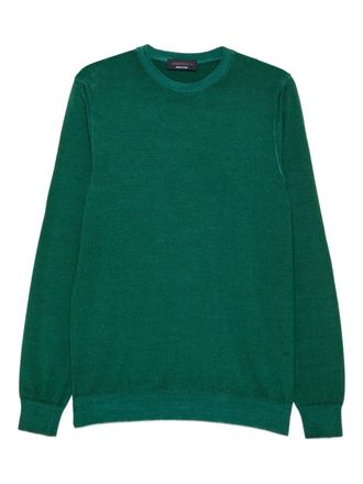 Jeordie's crew-neck sweater - men - Fabric - L - Green