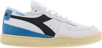 Diadora Basket Row Cut Sneakers - Dames - Sneakers - Wit - 37 EU - Schoenen