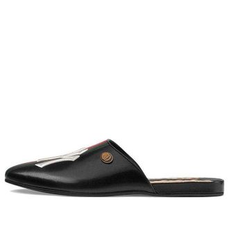 Gucci (WMNS) Gucci NY Yankees x Princetown G Black 536794-0G0L0-6464