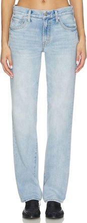 Pistola Denim Issa Mid Rise Relaxed Straight Jeans In Road Trip
