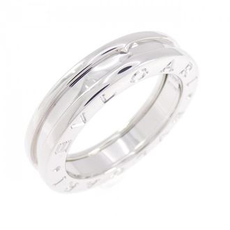 Bulgari White Gold White Gold (18K) Band Ring (Pre-Owned)