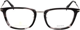 David Beckham Mens Grey Rectangular Eyeglass Frames DB 7060/F
