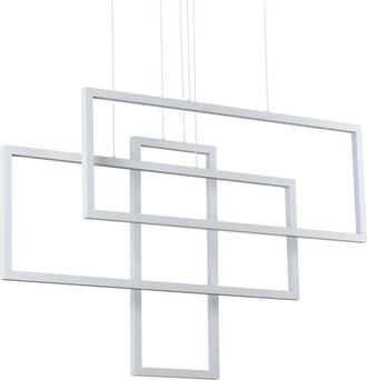 Ideal Lux L&aacute;mpara de suspensi&oacute;n blanca L 1030 x H min 800 - max 1200 x D 180 mm