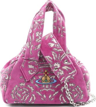 Vivienne Westwood 2020s mini Yasmin corduroy bag - Pink