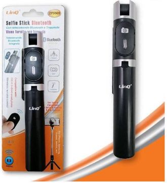Trade Shop Trade Shop - Asta Supporto Selfie Jack Autoscatto Stick Allungabile Bastone Bluetooth Zp9905