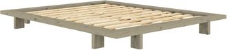 Karup Design Japan Bett 160 x 200 cm, Kiefer sage green