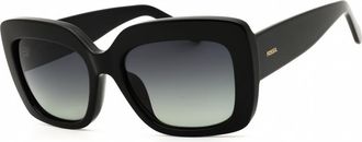 Fossil Polarized Grey Gradient Square Ladies Sunglasses FOS 3158/S 0807/WJ 54