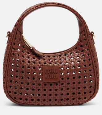 Miu Miu Bolso Wander de piel