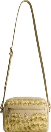 Tommy Bahama Soft Straw Camera Bag in Tan at Nordstrom