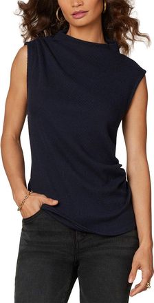 Wit & Wisdom Wit & Wisdom Petite Asymmetrical Pleat Tank