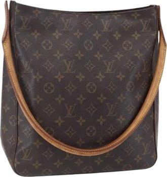 Louis Vuitton Pre-owned Shoulder Bags, female, Brown, Size: ONE SIZE Pre-owned Canvas Shoulder Bag