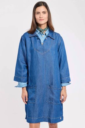 Armor Lux Heritage Denim Dress In Jean