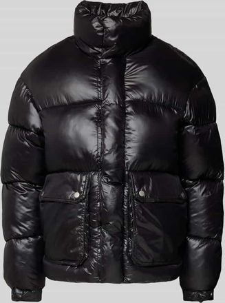 Jack & Jones Jack & Jones Regular Fit Steppjacke mit Pattentaschen Modell YORK in Black, Größe XXL