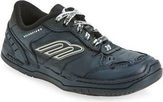 Balenciaga Hamptons Sneaker in Black at Nordstrom, Size 10Us