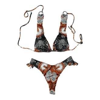 F**k Mujer, Trajes de ba&ntilde;o, Multicolor, Talla: M