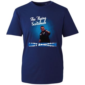 Generic Gary Darts Anderson T-Shirt, Funny Scottish Dart Player Fan Shirt, Lets Go Bunting Slogan Top for Pub League Lovers, Gift Unisex Tee (Navy, L Years)