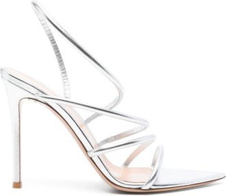 Gianvito Rossi 105mm Ettie Sandals - Womens - Calf Leather/Rubber