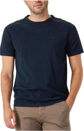 Dstrezzed Donkerblauwe Tee voor Mannen - Heren - T-shirts - Blauw - XL - Katoen - Tops