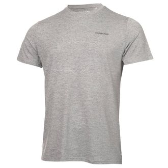 Calvin Klein Mens Newport Moisture Wicking T-Shirt - Silver Marl - XL