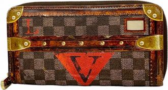 Louis Vuitton Brown Long Wallet (Bi-Fold) (Pre-Owned)