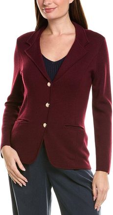 Bruno Magli Wool-Blend Sweater Blazer