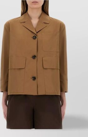 Max Mara priscilla jacket notched lapel design