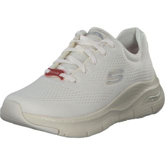 Skechers Womens Arch Fit Big Appeal Sneaker, Off White Mesh/Trim, 9 UK