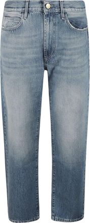 Ballantyne Faded Blue Five-Pocket Denim Jeans