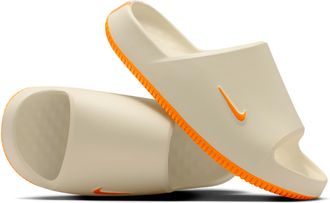 Nike Mens Calm (Tennessee) College Slides in White | IM3259-100
