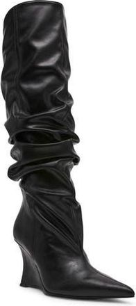 Steve Madden Distortion Knee High Boot in Black at Nordstrom Rack, Size 8 Wide Calf