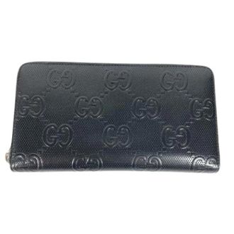 Gucci Pre-owned Lange portemonnee (bi-fold) - unisex - Vintage Accessoires - Zwart - ONE Size - Leer - Vintage