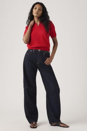 Levi's Vaqueros barrel Lightweight con cincha - Mujer - 23X29 - Lavado oscuro / Public Persona