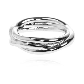 Jil Sander Messing Ring - Heren - Ringen - Grijs - M - Accessoires