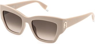 Furla SFU891 06CT Womens Sunglasses Brown Size 54
