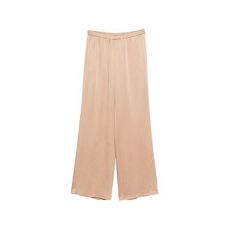 Antonelli Wide Trousers, female, Beige, Size: M M8185Q Tiete 105