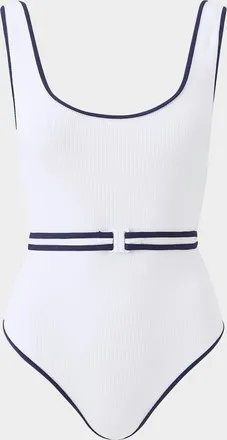 Melissa Odabash Rio Belted One-Piece Swimsuit