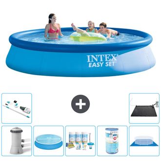 Intex Piscina Easy Set Redonda - 396x84 Cm - 8-piezas S31144