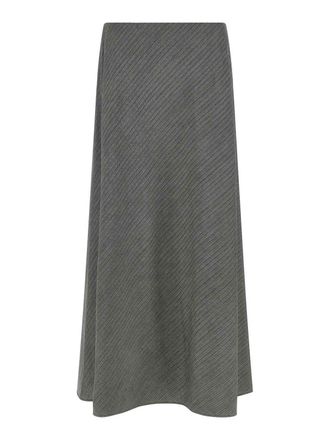Alberta Ferretti Bell chevron skirt