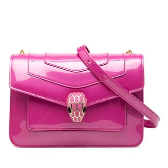 Bulgari Pre-owned Bvlgari Patent Serpenti Forever Crossbody Ladies W32M0GVSKDY4IT4X