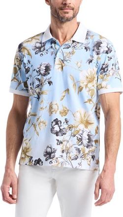Robert Graham Milson Floral Polo in Multi at Nordstrom, Size Xxx-Large