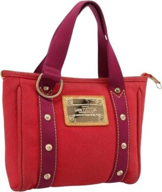 Louis Vuitton Pre-owned Vintage Tote Bag - Dames - Vintage Handtas - Rood - ONE Size - Vintage