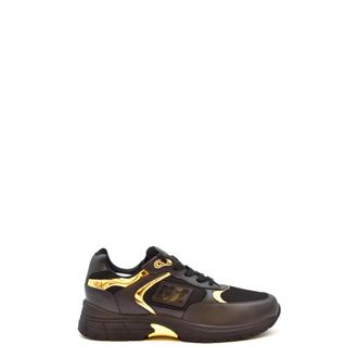 Giuseppe Zanotti Zwarte Veterslip-On Sneakers - Heren - Sneakers - Bruin - 44 EU - Leer - Schoenen