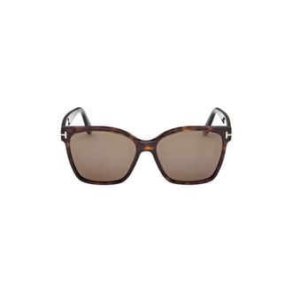 Tom Ford Iris-02 Sunglasses - unisex - Tom Ford - Sunglasses - Brown - 56 MM - Accessories