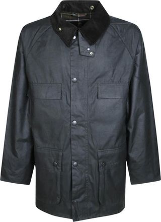 Barbour Jassen, Heren, Zwart, XL, Katoen, Sugarlump Bedale Wax Jacket