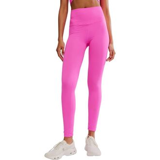 Free People FP Movement Good Karma Leggings in Fuchsia Flirt at Nordstrom Rack, Size X-Large