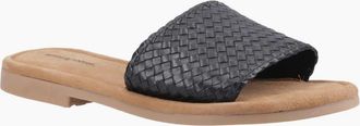 Hush Puppies Womens Hetty Womens Wide Fit Sandals - Black - Size: 5