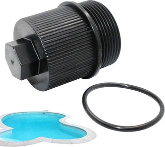 OEM Juego De 3 Piezas Para Tapones De Drenaje De Piscina - Repuestos Para Filtros De Piscina, Tuber&iacute;a De Repuesto Con Junta Para Skimmer Y Accesorios De F