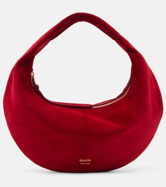 Khaite Olivia Mini suede shoulder bag