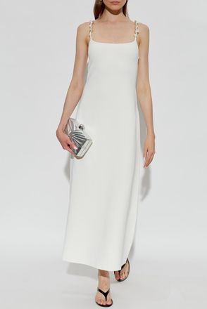 Cult Gaia Long Dress Finley, Womens, Cream